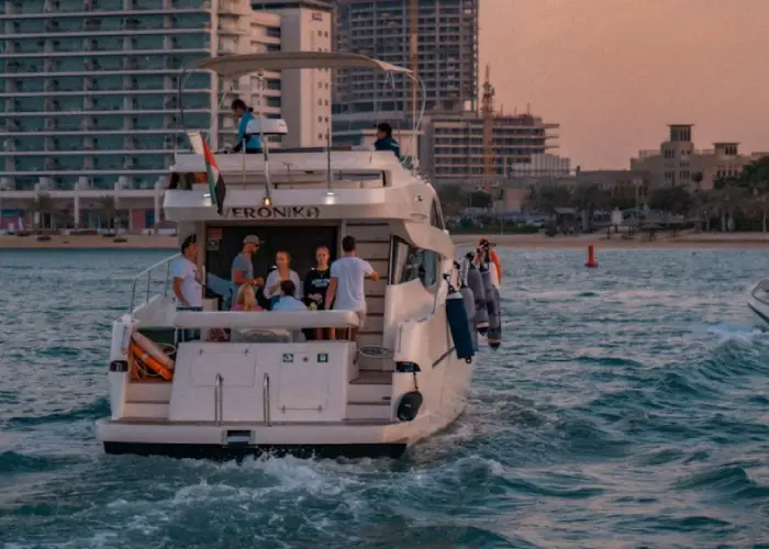 yacht trip Dubai